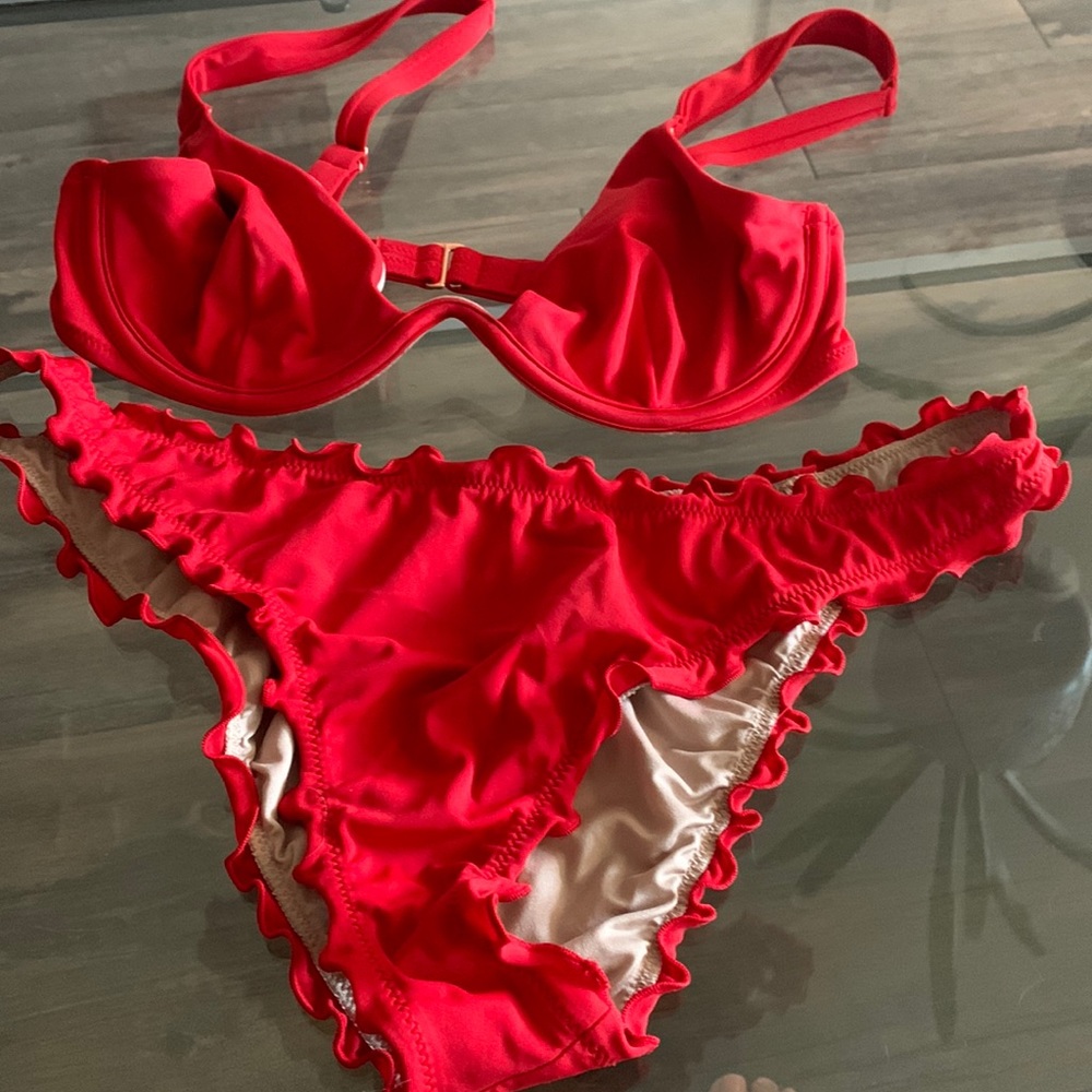Red bikini